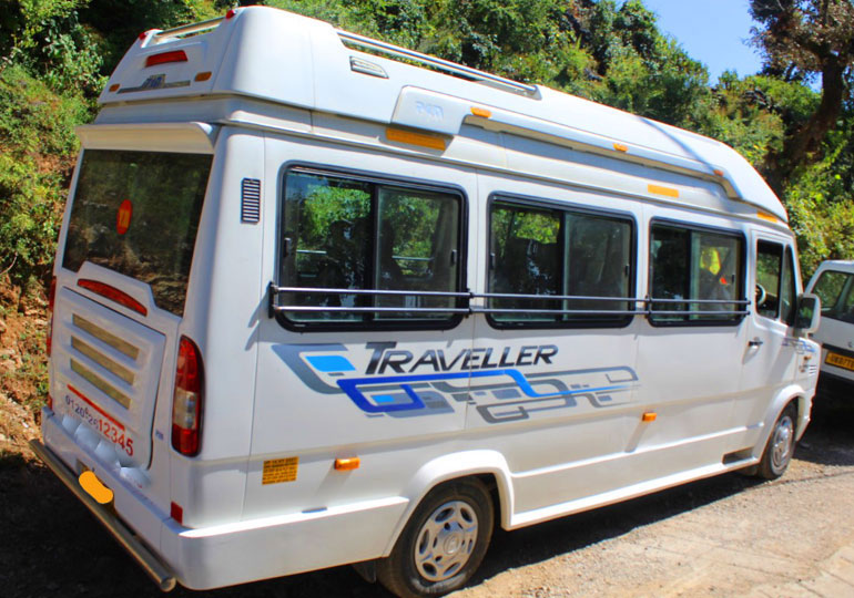 Tempo Traveller 12 Seater Hire on Rent